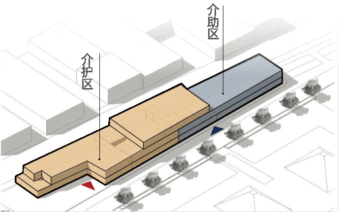艾嘉康养_功能建筑_功能区